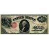 Image 1 : 1917 Large Size $1 Legal Tender US Note Red Seal