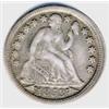 Image 1 : 1853 Seated Liberty Silver Dime w/arrows, beautiful coin