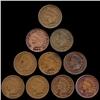 Image 1 : 1894 Indian Cent Lot of 10 Circulated (COI-7508)