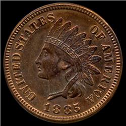 1885 Indian Cent Hi Grade AU+ (COI-7489)