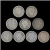 Image 1 : 1895O Barber Quarter Lot of 9 Circulated (COI-7638)