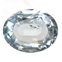 1.40ct Natural Oval Blue Aquamarine (GEM-24839)