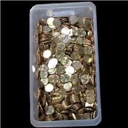 1999P Conn 25c Bin of 750 Brilliant Unc@Face Val (COI-7651)