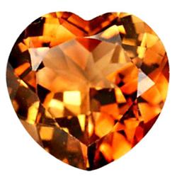 6.73ct Heart Orange Imperial Topaz Appr Est $17k (GEM-27757)