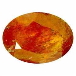 5.96ct Rare Natural Orange Red Clinohumite (GEM-21730)