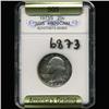 Image 3 : 1973S GW 25c 25c Coin Graded GEM Proof Deep Cameo (COI-6873)