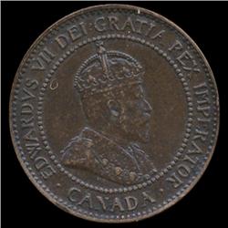 1904 Canada Cent Hi Grade AU+ (COI-7704)