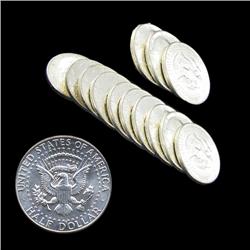 1964P JFK 50c Silver BU MS64/65 13pc Roll (COI-7870)