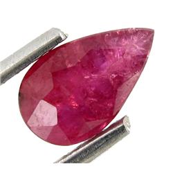 0.82ct Excellent Blood Red Natural Ruby (GEM-25832E)