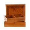 Image 5 : Inlaid Burl Box Handmade Rare Teak Wood (DEC-176)