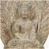 Image 3 : Large Stone Chinese Buddha Lotus Background (ANT-148)
