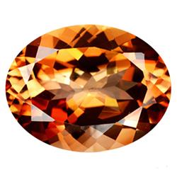 30.30ct Oval Imperial Topaz Brazil Appr Est $61k (GEM-28118)