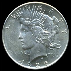 1925 Peace Dollar Super GEM (COI-5608)