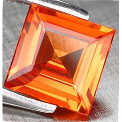 1mm Princess Cut Top AAA Orange Sapphire Nigeria  (GMR-0775A)