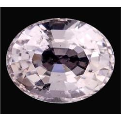 1.52ct Oval Cut Top White Pink Morganite (GEM-13919)