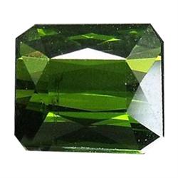 0.97ct Green Tourmaline Octagon Unheated VVS (GEM-17796)