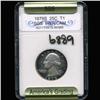 Image 3 : 1978S T1 GW 25c Graded GEM Proof Deep Cameo (COI-6889)