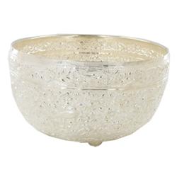 Handtooled Thai 100% Silver Bowl 320 Grams (CLB-663)