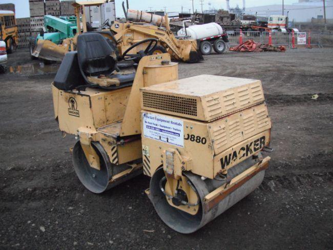 1997 Wacker RD880 Double Drum Roller