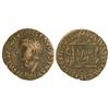 Image 1 : As. ÉPOCA DE TIBERIO. ILICI. Anv.: TI. CAESAR DIVI. AVG. F. AVGVSTVS. P. M. Cabeza de Tiberio a izqu