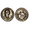 Image 1 : Denario. Acuñada el 80 d.C. DOMICIANO. Anv.: CAESAR DIVI F. DOMITIANVS COS. VII. Cabeza laureada a d