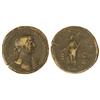 Dupondio. Acuñada el 119-121 d.C. ADRIANO. Anv.: IMP. CAESAR TRAIANVS HADRIANVS AVG. P. M. TR. P. CO