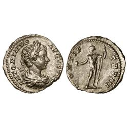 Denario. Acuñada el 200 d.C. CARACALLA. Anv.: ANTONINVS AVGVSTVS. Busto laureado a derecha. Rev.: PO