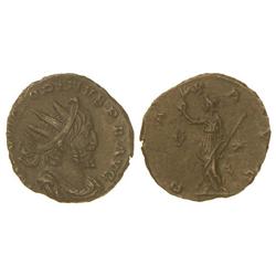 Antoniniano. 268-270 d.C. VICTORINO. Rev.: PAX AVG. Paz en pie a izquierda. AE. C-79. EBC-/MBC+.