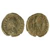 Image 1 : Fracción de Centenional. Acuñada el 383-388 d.C. AELIA FLACILA. Anv.: AEL. FLACCILLA AVG. Busto a de