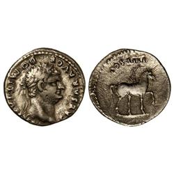 Lote 3 Denarios. DOMICIANO, ANTONINO PÍO y FAUSTINA MADRE. MBC.