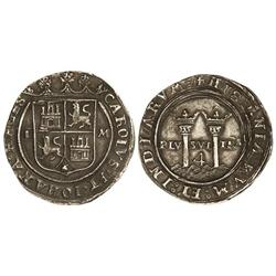 4 Reales. MÉXICO. Anv.: L-escudo-M. Pátina oscura. Cal-86. EBC-.