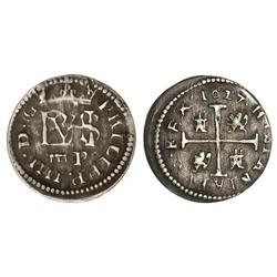 1/2 Real. 1627. SEGOVIA. P. Cal-1195. MBC+.