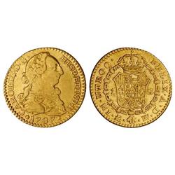 1 Escudo. 1787. MADRID. D.V. Cal-629. MBC-/MBC.