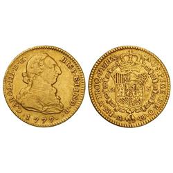 2 Escudos. 1779. MADRID. P.J. Cal-452. MBC-/MBC.