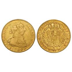 2 Escudos. 1788. MADRID. M. Cal-459. MBC-/MBC.