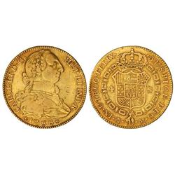 4 Escudos. 1788. MADRID. M. Cal-315. MBC-/MBC.
