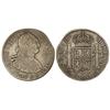 Image 1 : 4 Reales. 1799. GUATEMALA. M. 13,26 grs. Pátina. Pequeño final de riel. ESCASA. Cal-790. MBC-.