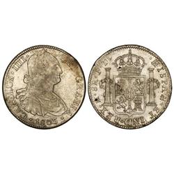 8 Reales. 1803. MÉXICO. F.T. Cal-699. MBC+.