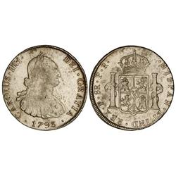 8 Reales. 1793. POTOSÍ. P.R. Cal-714. MBC.
