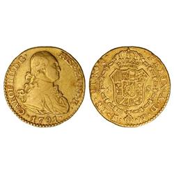 1 Escudo. 1791. MADRID. M.F. Cal-490. MBC.