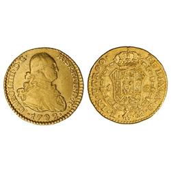 1 Escudo. 1792. MADRID. M.F. Cal-491. MBC-/MBC.