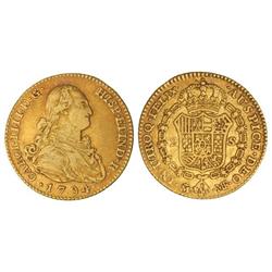 2 Escudos. 1794. MADRID. M.F. Cal-328. MBC.