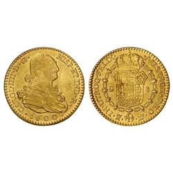 2 Escudos. 1800. MADRID. M.F. Cal-338. MBC+.