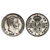 10 Centavos de Peso. 1885. MANILA. (Leves rayitas). EBC.