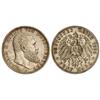 Image 1 : 5 Marcos. 1902-F. GUILLERMO II. WURTTEMBERG. AR. (Pequeños golpecitos en anverso y en canto). KM-632