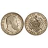 Image 1 : 5 Marcos. 1913-F. GUILLERMO II. WURTTEMBERG. AR. (Rayitas en anverso). KM-632. EBC-/EBC.