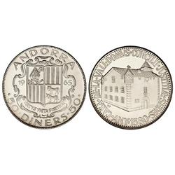 50 Diners. 1965. AR. Casa de la Vall. Tirada: 2.500 piezas. Bruce-XM7. PROOF.