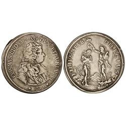 Piastra. 1676. COSME III. TOSCANA. AR. Dav-4209. MBC-.