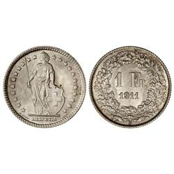 1 Franco. 1911-B. AR. KM-24. SC.