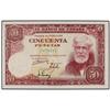 50 Pesetas. 31 Diciembre 1951. Rusiñol. Sin Serie. Ed-D63. MBC+. SPANISH BANK NOTES: ESTADO ES